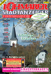 Titel-Abbildung der Mai-Ausgabe des 'Lohmarer Stadtanzeiger'